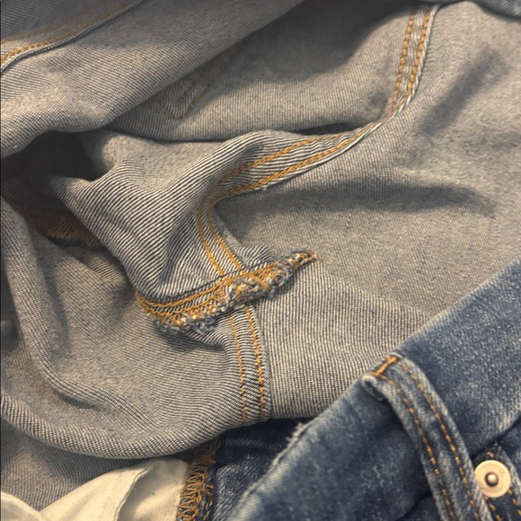 Banana Republic Medium Wash Low Rise Bootcut Jeans SZ 16 casual vintage stretch - Picture 7 of 14